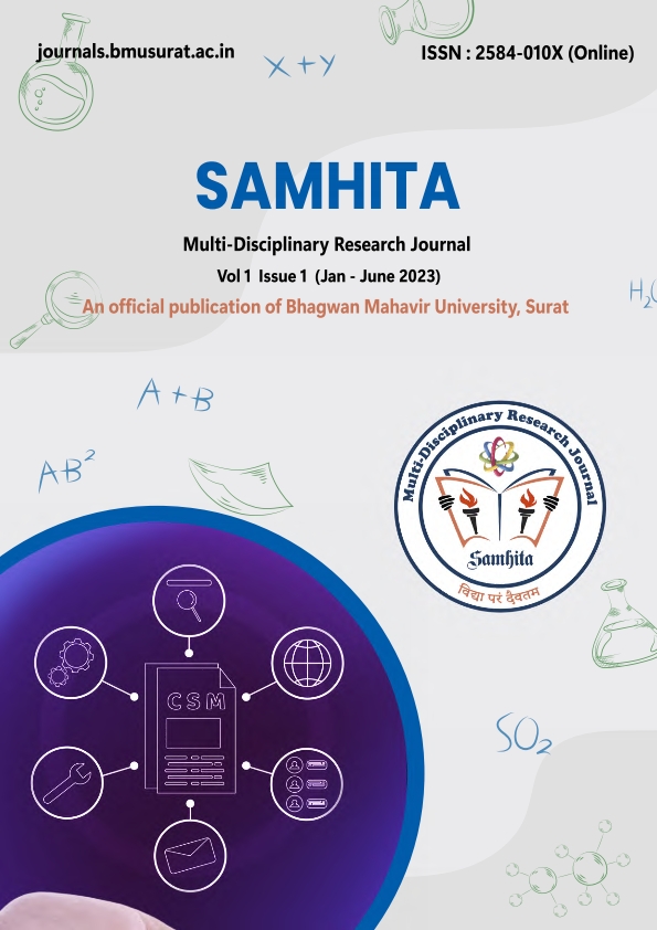 SAMHITA | Volume 1 | Issue 1 | 2023